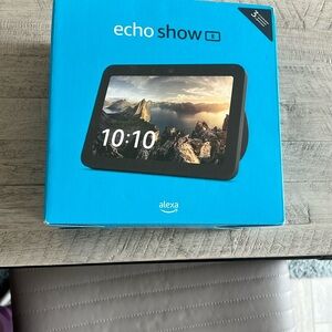 Echo Show 8, 3rd generation Black Tablet with Stunning Display and Modern Design